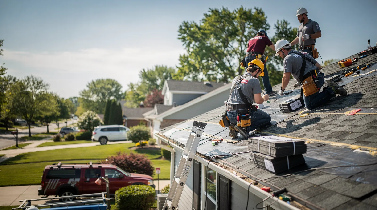 Roof Repair in Kinross, MI around you